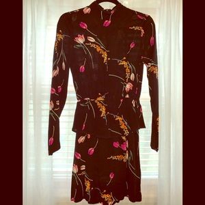 H and m peplum dress